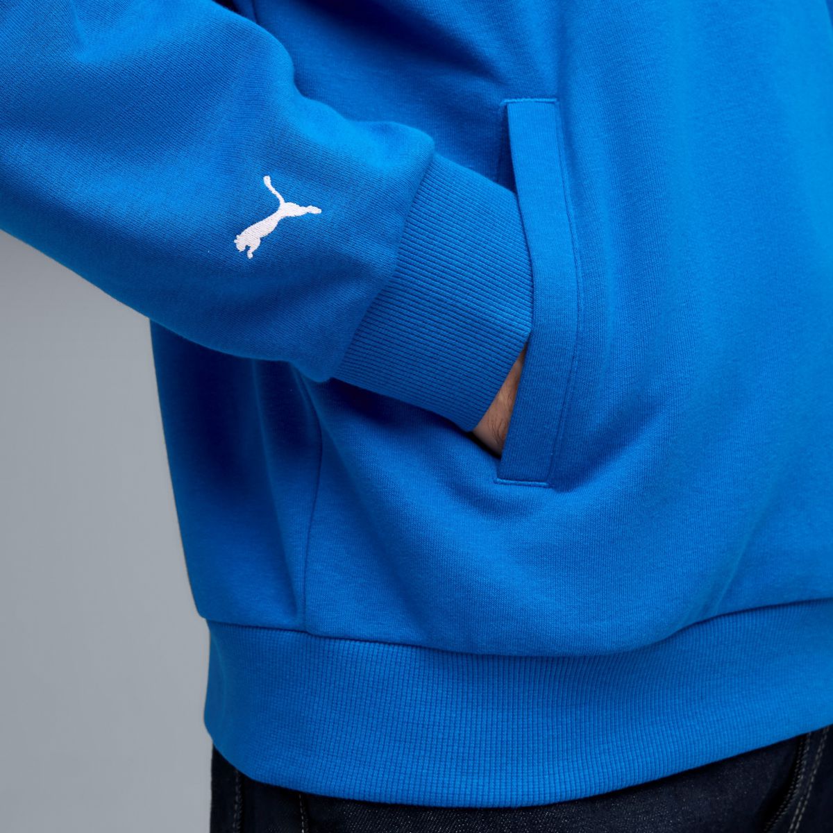 紀念帽T 賽道藍 